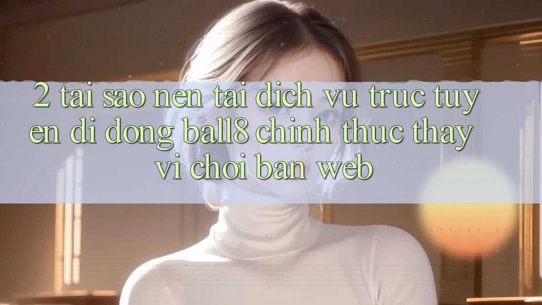 2. Tại Sao Nên Tải Dịch vụ trực tuyến di động Ball8 Chính Thức Thay Vì Chơi Bản Web? 2. Tại Sao Nên Tải Dịch vụ trực tuyến di động Ball8 Chính Thức Thay Vì Chơi Bản Web?