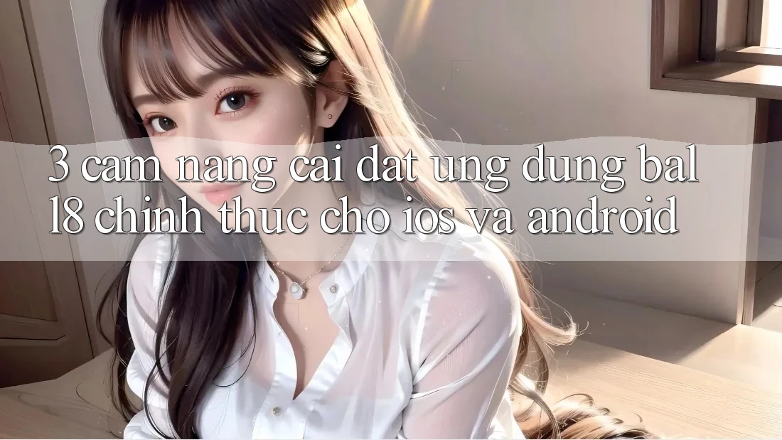 3. Cẩm nang Cài đặt Ứng dụng Ball8 Chính Thức Cho iOS Và Android