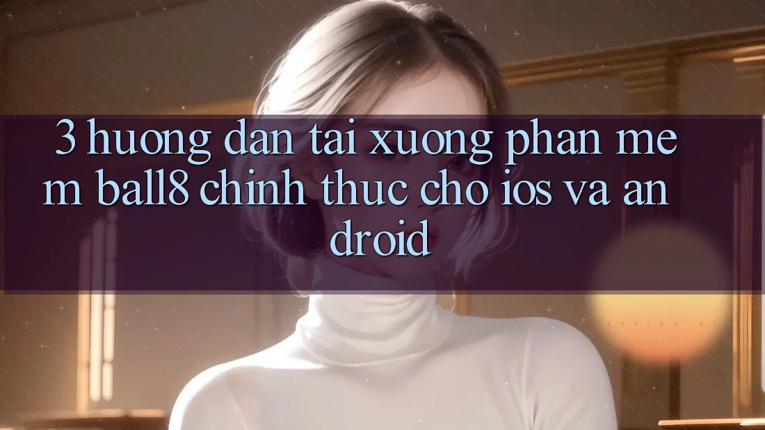 3. Hướng Dẫn Tải xuống Phần mềm Ball8 Chính Thức Cho iOS Và Android 3. Hướng Dẫn Tải xuống Phần mềm Ball8 Chính Thức Cho iOS Và Android