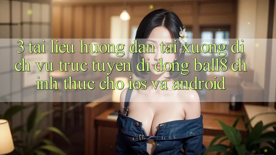 3. Tài liệu hướng dẫn Tải xuống Dịch vụ trực tuyến di động Ball8 Chính Thức Cho iOS Và Android 3. Tài liệu hướng dẫn Tải xuống Dịch vụ trực tuyến di động Ball8 Chính Thức Cho iOS Và Android