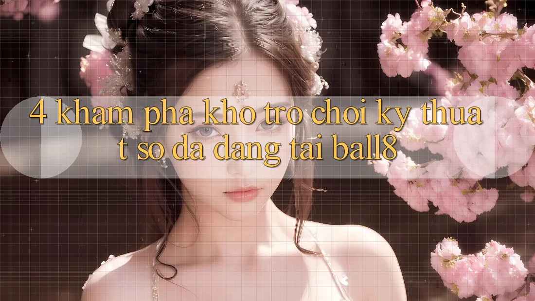 4. Khám phá Kho Trò chơi Kỹ Thuật Số Đa Dạng Tại Ball8 4. Khám phá Kho Trò chơi Kỹ Thuật Số Đa Dạng Tại Ball8