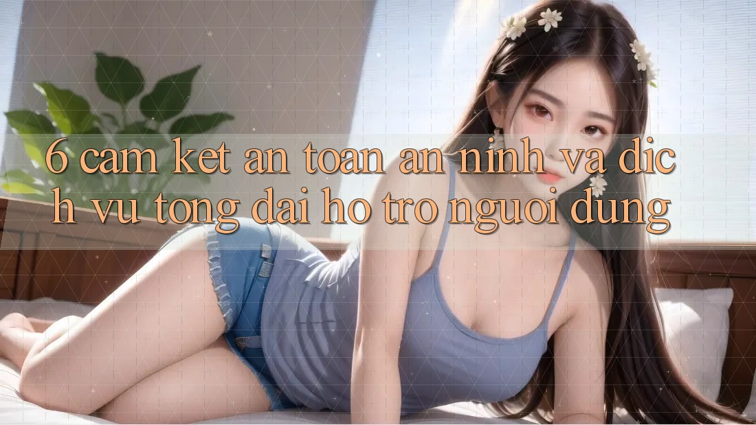 6. Cam Kết An Toàn An ninh Và Dịch Vụ Tổng đài hỗ trợ Người dùng 6. Cam Kết An Toàn An ninh Và Dịch Vụ Tổng đài hỗ trợ Người dùng