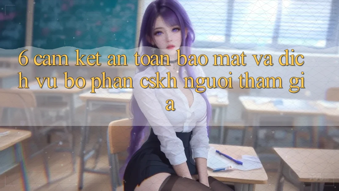 6. Cam Kết An Toàn Bảo Mật Và Dịch Vụ Bộ phận CSKH Người tham gia 6. Cam Kết An Toàn Bảo Mật Và Dịch Vụ Bộ phận CSKH Người tham gia