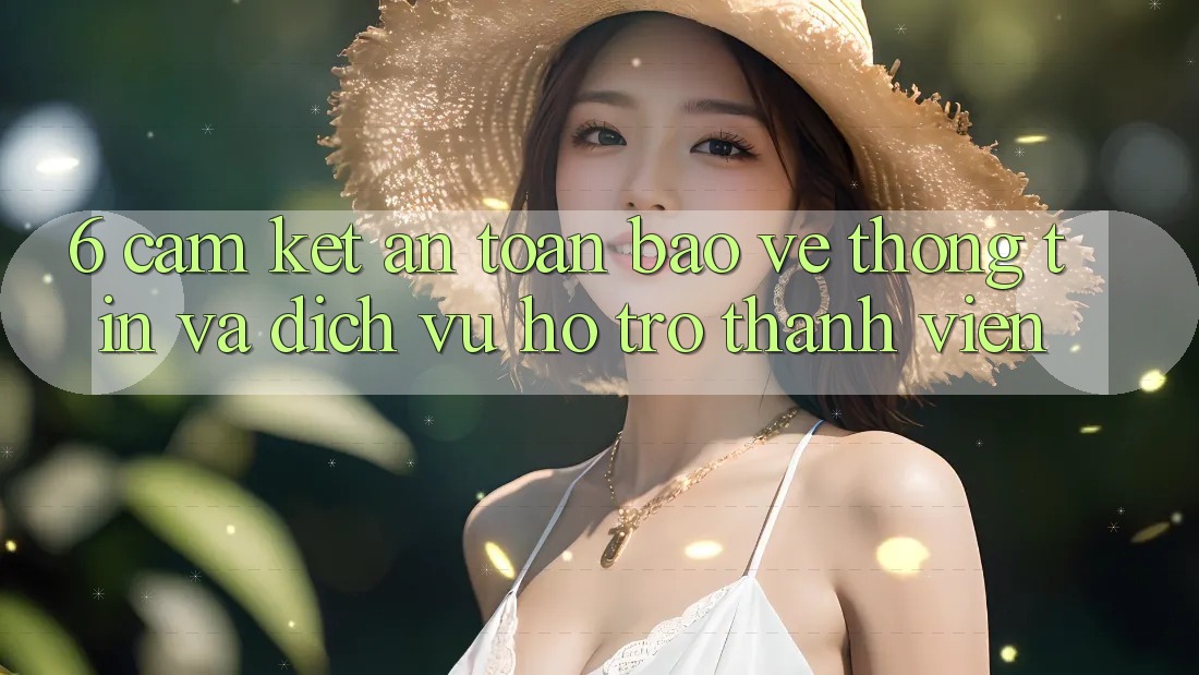 6. Cam Kết An Toàn Bảo vệ thông tin Và Dịch Vụ Hỗ Trợ Thành viên
