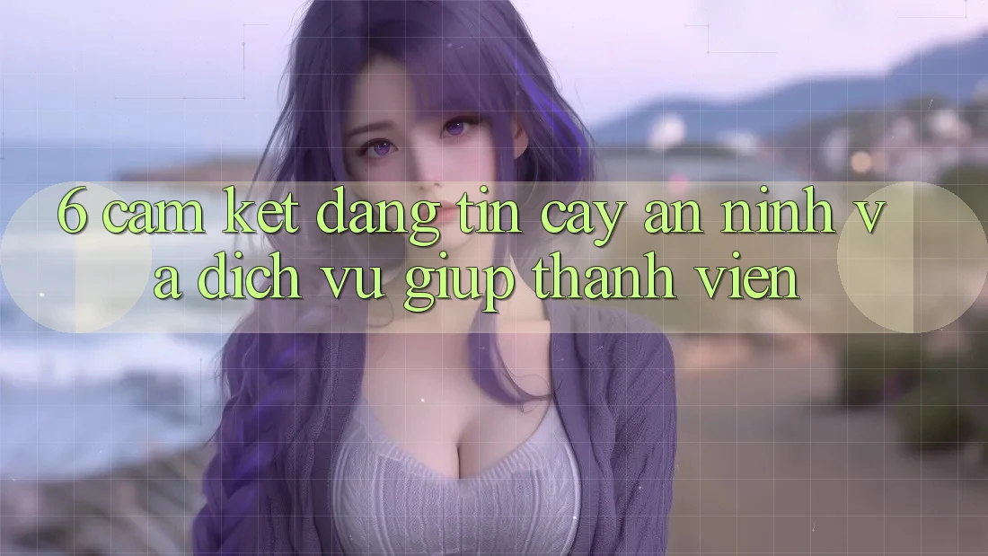 6. Cam Kết Đáng tin cậy An ninh Và Dịch Vụ Giúp Thành viên 6. Cam Kết Đáng tin cậy An ninh Và Dịch Vụ Giúp Thành viên