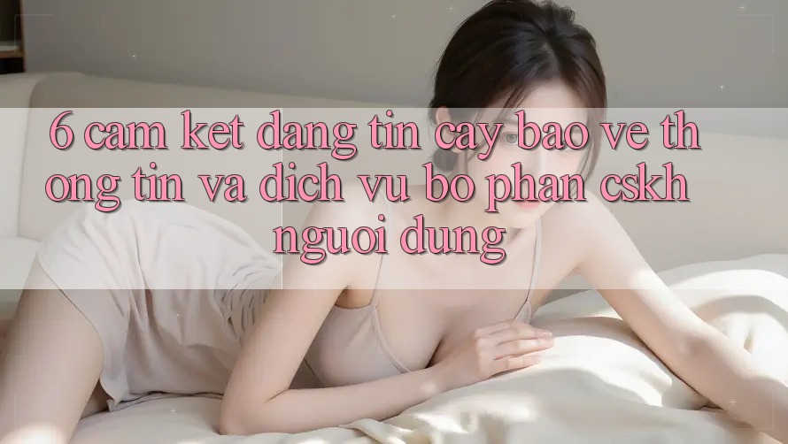 6. Cam Kết Đáng tin cậy Bảo vệ thông tin Và Dịch Vụ Bộ phận CSKH Người dùng 6. Cam Kết Đáng tin cậy Bảo vệ thông tin Và Dịch Vụ Bộ phận CSKH Người dùng