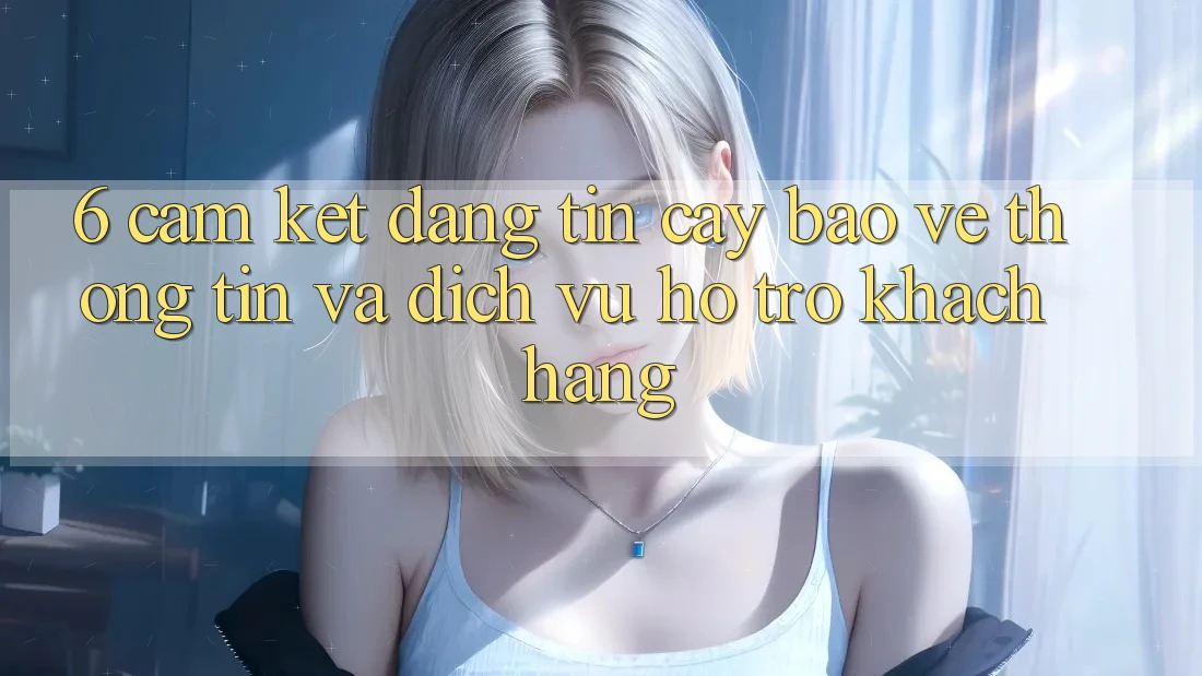 6. Cam Kết Đáng tin cậy Bảo vệ thông tin Và Dịch Vụ Hỗ Trợ Khách Hàng 6. Cam Kết Đáng tin cậy Bảo vệ thông tin Và Dịch Vụ Hỗ Trợ Khách Hàng