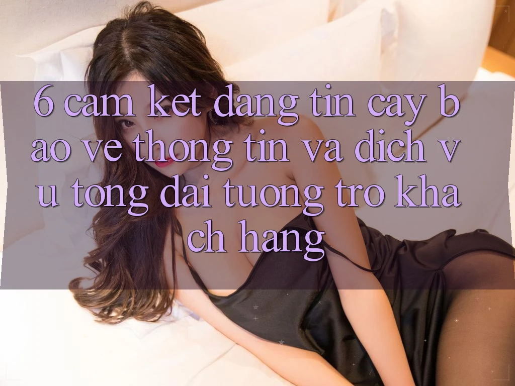 6. Cam Kết Đáng tin cậy Bảo vệ thông tin Và Dịch Vụ Tổng đài tương trợ Khách Hàng 6. Cam Kết Đáng tin cậy Bảo vệ thông tin Và Dịch Vụ Tổng đài tương trợ Khách Hàng
