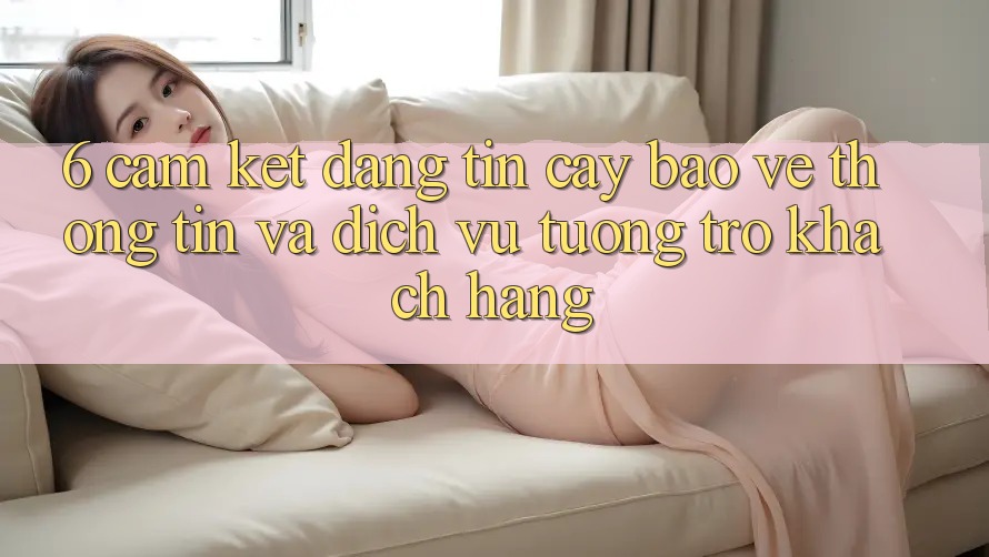 6. Cam Kết Đáng tin cậy Bảo vệ thông tin Và Dịch Vụ Tương trợ Khách Hàng 6. Cam Kết Đáng tin cậy Bảo vệ thông tin Và Dịch Vụ Tương trợ Khách Hàng