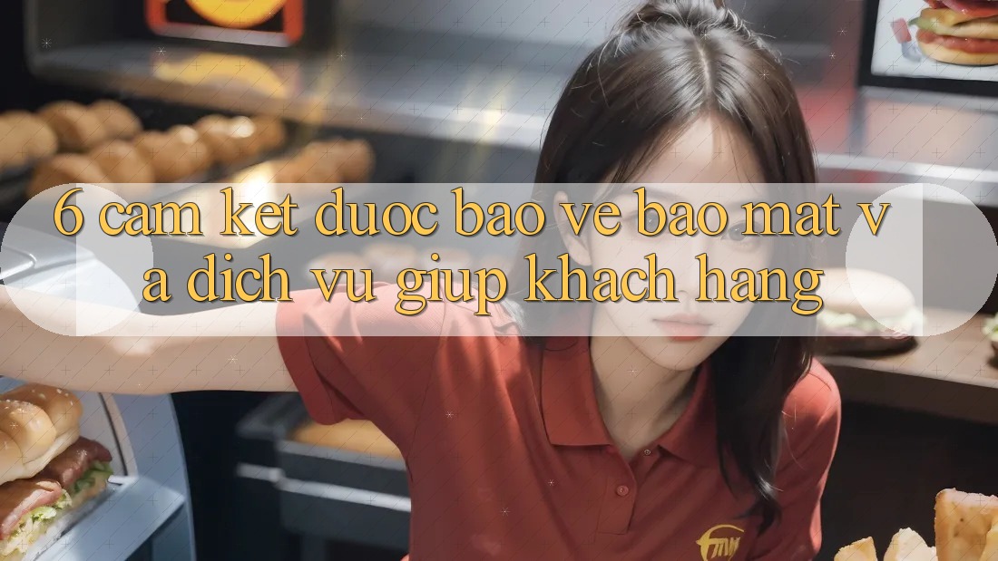 6. Cam Kết Được bảo vệ Bảo Mật Và Dịch Vụ Giúp Khách Hàng