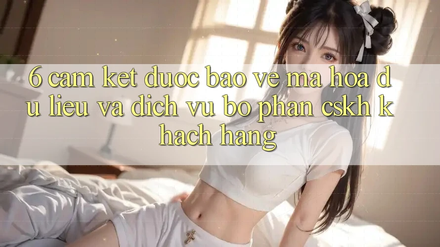 6. Cam Kết Được bảo vệ Mã hóa dữ liệu Và Dịch Vụ Bộ phận CSKH Khách Hàng