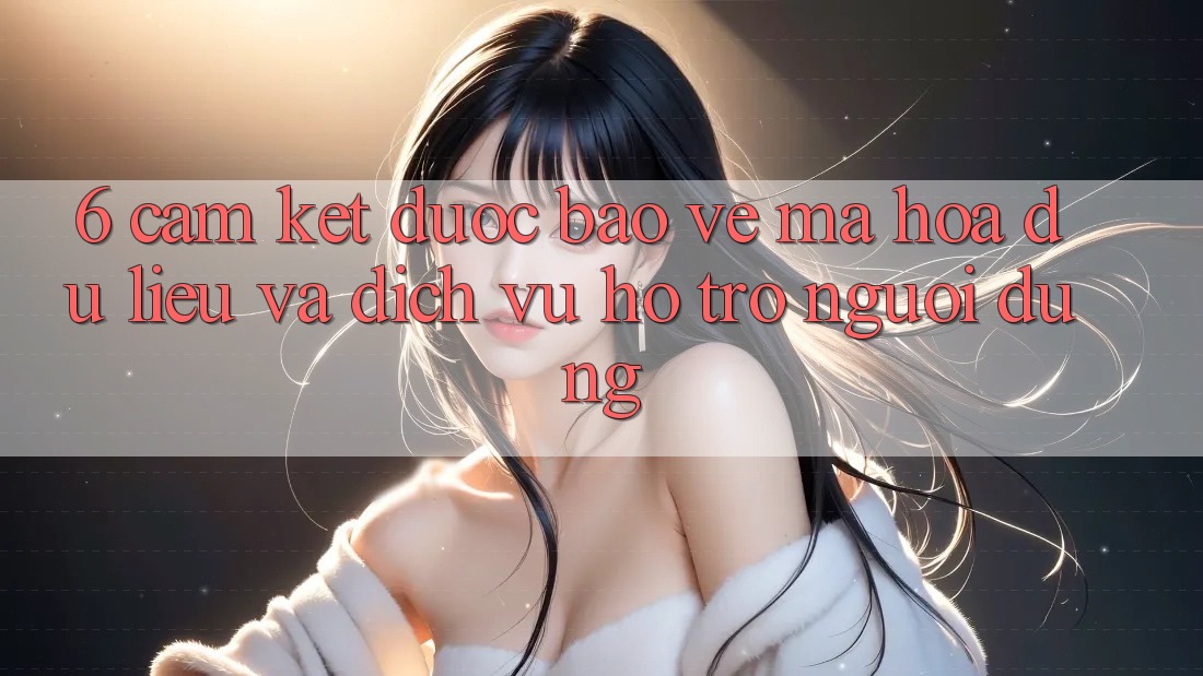 6. Cam Kết Được bảo vệ Mã hóa dữ liệu Và Dịch Vụ Hỗ Trợ Người dùng