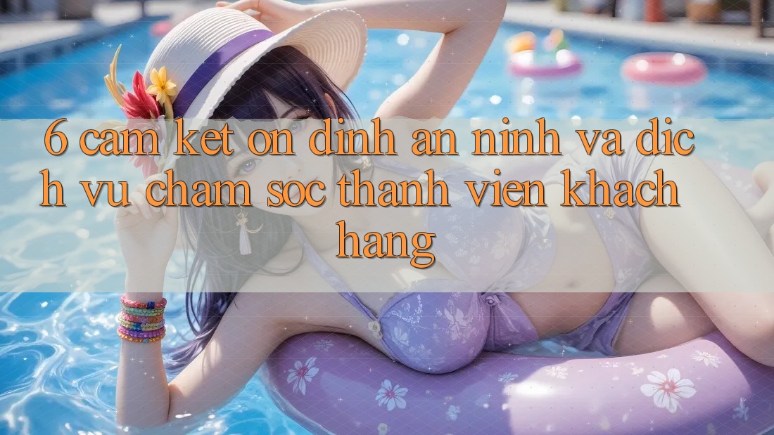 6. Cam Kết Ổn định An ninh Và Dịch Vụ Chăm sóc thành viên Khách Hàng 6. Cam Kết Ổn định An ninh Và Dịch Vụ Chăm sóc thành viên Khách Hàng