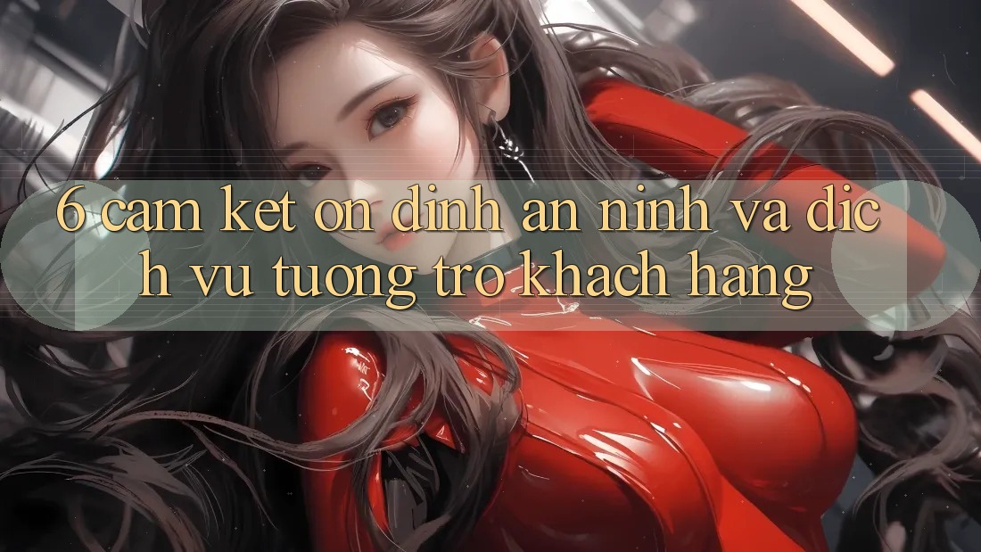 6. Cam Kết Ổn định An ninh Và Dịch Vụ Tương trợ Khách Hàng