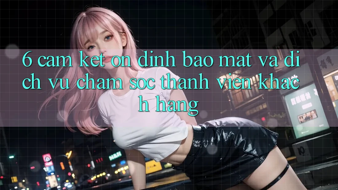 6. Cam Kết Ổn định Bảo Mật Và Dịch Vụ Chăm sóc thành viên Khách Hàng 6. Cam Kết Ổn định Bảo Mật Và Dịch Vụ Chăm sóc thành viên Khách Hàng