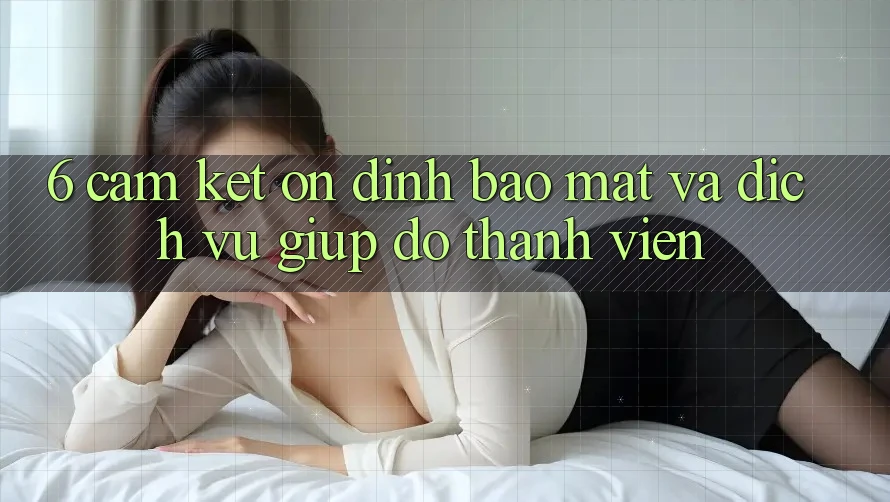 6. Cam Kết Ổn định Bảo Mật Và Dịch Vụ Giúp đỡ Thành viên 6. Cam Kết Ổn định Bảo Mật Và Dịch Vụ Giúp đỡ Thành viên