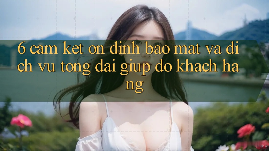 6. Cam Kết Ổn định Bảo Mật Và Dịch Vụ Tổng đài giúp đỡ Khách Hàng