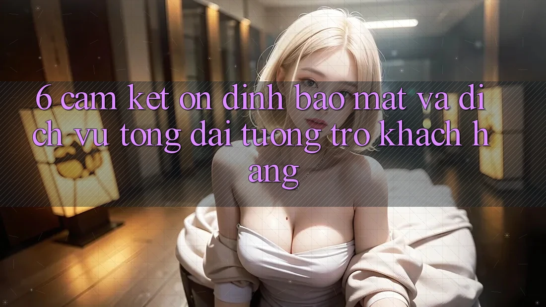 6. Cam Kết Ổn định Bảo Mật Và Dịch Vụ Tổng đài tương trợ Khách Hàng 6. Cam Kết Ổn định Bảo Mật Và Dịch Vụ Tổng đài tương trợ Khách Hàng