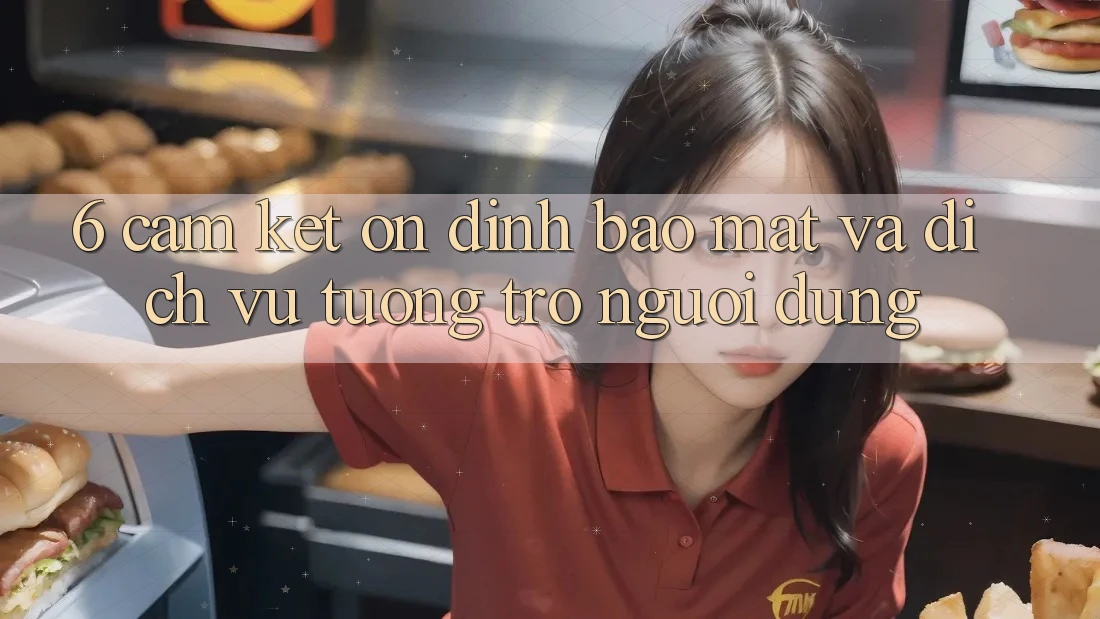 6. Cam Kết Ổn định Bảo Mật Và Dịch Vụ Tương trợ Người dùng 6. Cam Kết Ổn định Bảo Mật Và Dịch Vụ Tương trợ Người dùng