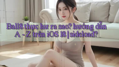Ball8 thực hư ra sao hướng dẫn A   Z trên iOS 18 sideload