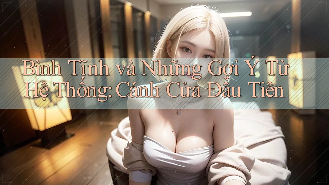 Bình Tĩnh và Những Gợi Ý Từ Hệ Thống: Cánh Cửa Đầu Tiên