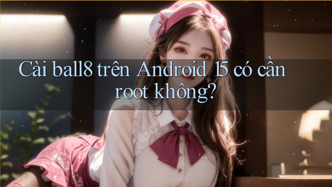 Cài ball8 trên Android 15 có cần root không?