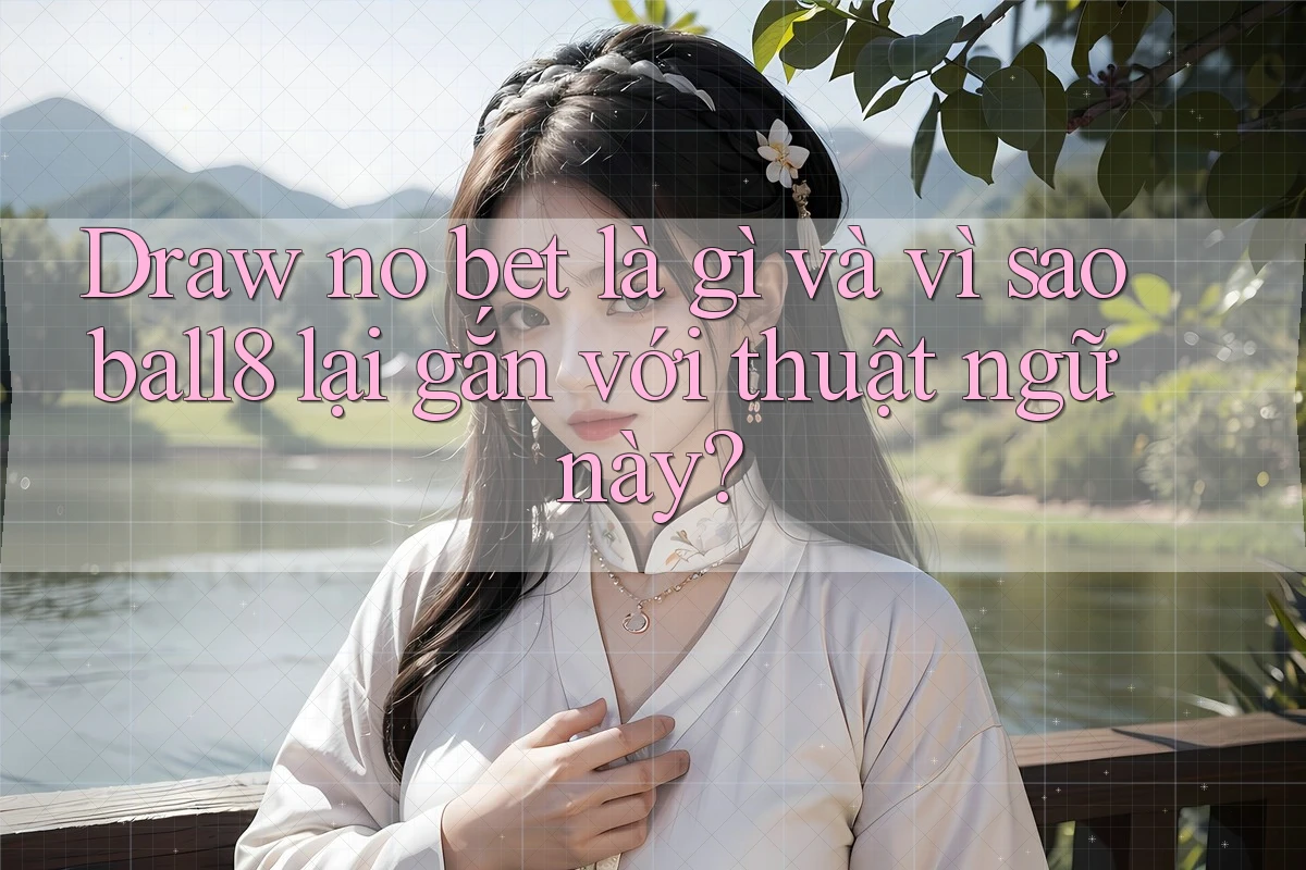 Draw no bet là gì và vì sao ball8 lại gắn với thuật ngữ này?