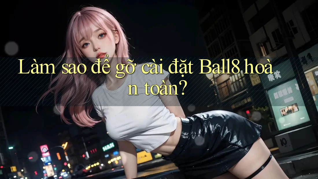 Làm sao để gỡ cài đặt Ball8 hoàn toàn? Làm sao để gỡ cài đặt Ball8 hoàn toàn?