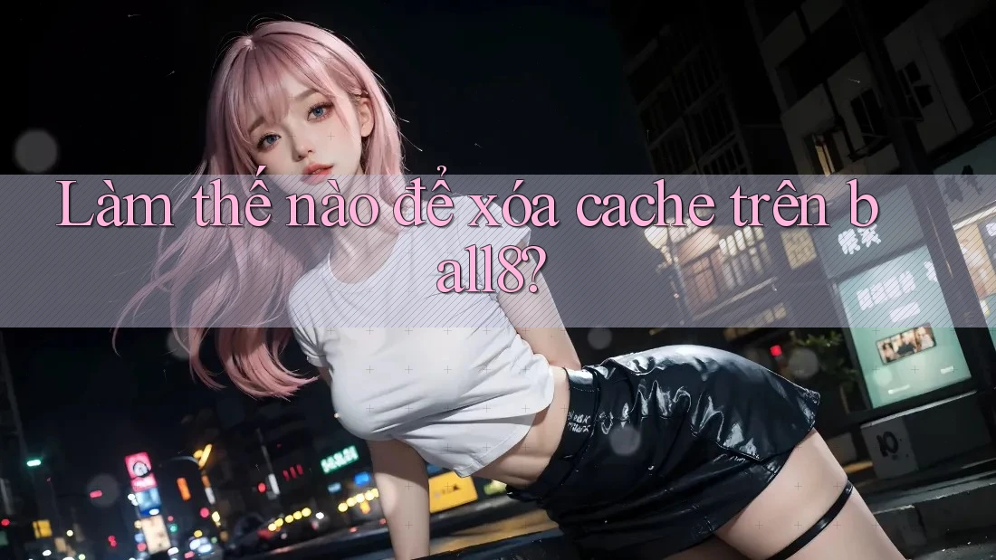 Làm thế nào để xóa cache trên ball8? Làm thế nào để xóa cache trên ball8?