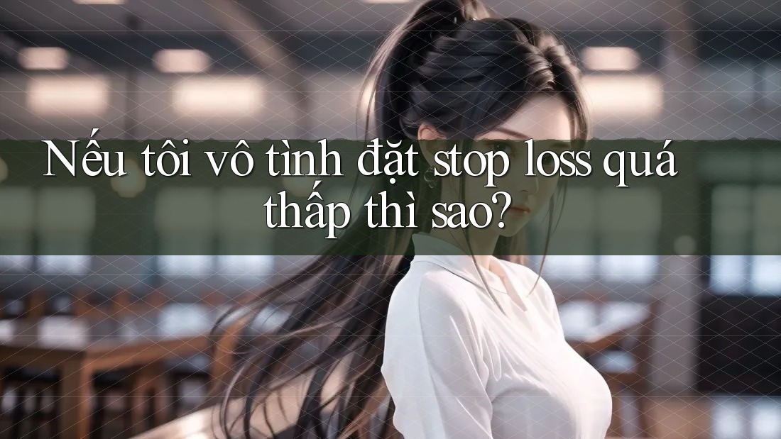 Nếu tôi vô tình đặt stop loss quá thấp thì sao? Nếu tôi vô tình đặt stop loss quá thấp thì sao?