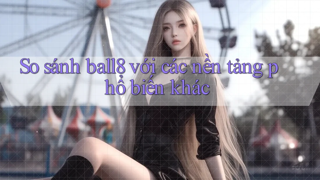 So sánh ball8 với các nền tảng phổ biến khác So sánh ball8 với các nền tảng phổ biến khác