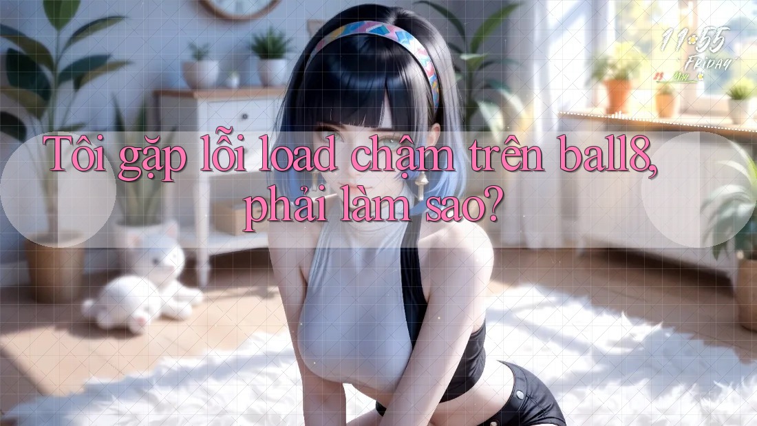 Tôi gặp lỗi load chậm trên ball8, phải làm sao? Tôi gặp lỗi load chậm trên ball8, phải làm sao?