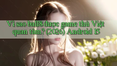 Vì sao ball8 được game thủ Việt quan tâm (2026) Android 15